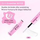 LashMuse – DIY Ögonfransförlängningskit med Individuella Kluster, Bond & Seal samt Borttagning